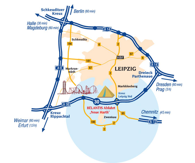 Anfahrt mit &ouml;ffentlichen Verkehrsmitteln