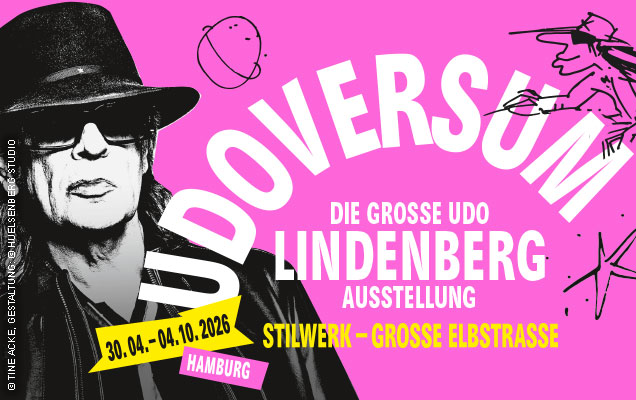 UDOVERSUM - Die gro&szlig;e Udo Lindenberg Ausstellung