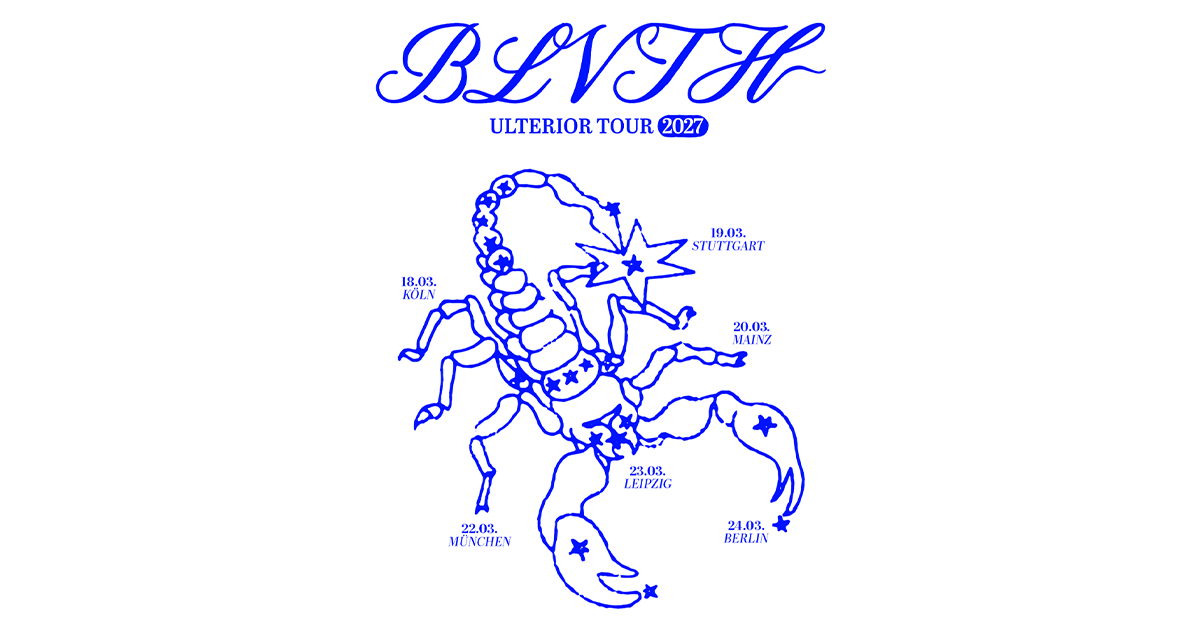 BLVTH - Ulterior Tour 2027 BLVTH - Ulterior Tour 2027