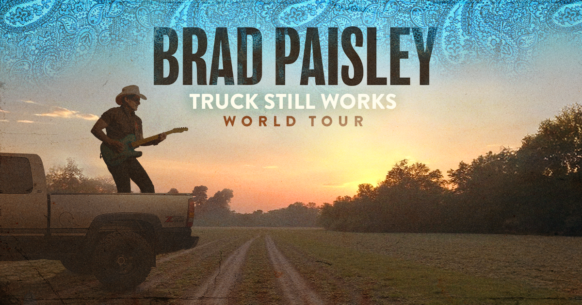 Brad Paisley - Truck Still Works World Tour | Tollwood 2026 Brad Paisley - Truck Still Works World Tour | Tollwood 2026