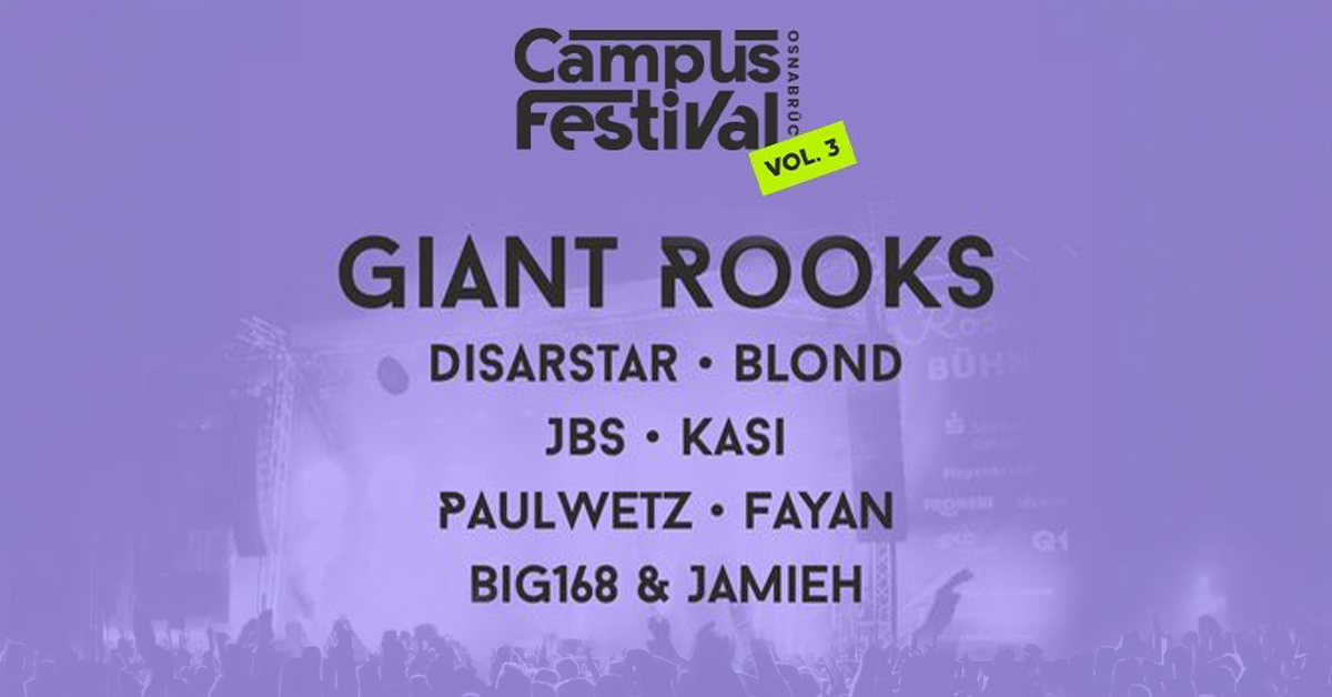Campus Festival Osnabrück 2026 Campus Festival Osnabrück 2026