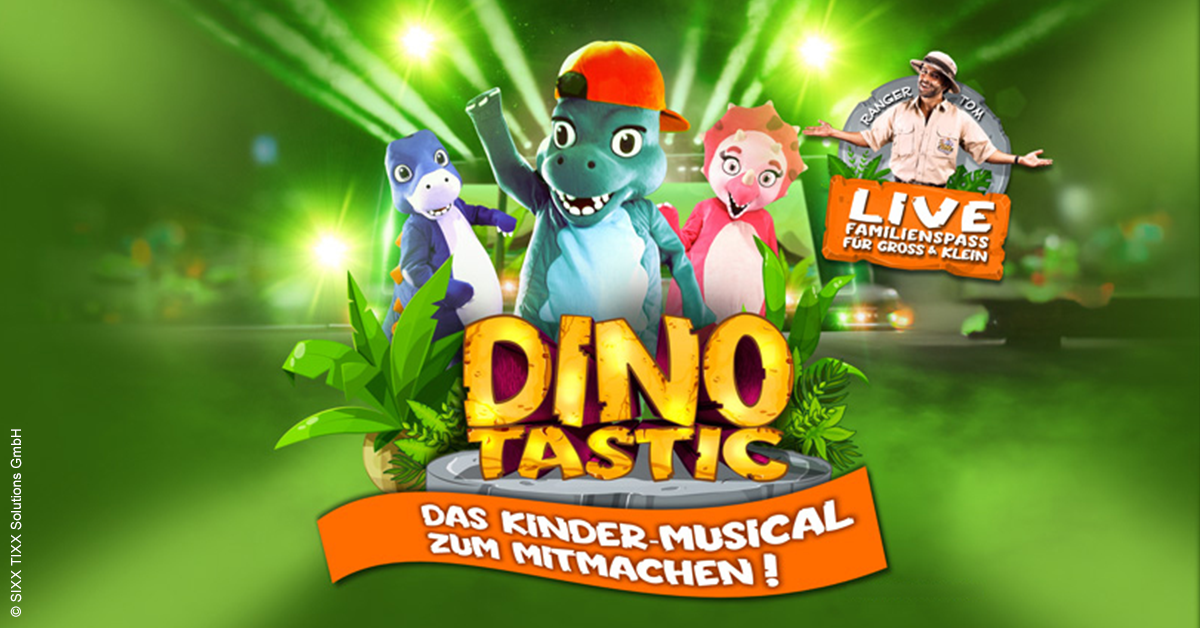 Dinotastic Live! Die Reise zum Feuervulkan - Kultursommer Salzgitter Dinotastic Live! Die Reise zum Feuervulkan - Kultursommer Salzgitter