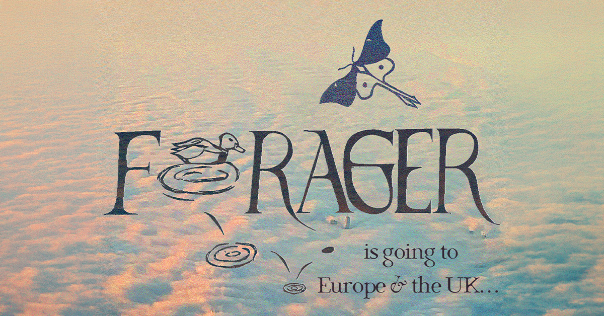 FORAGER - is going to Europe & the UK&hellip;