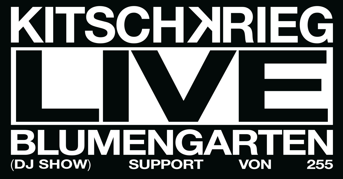 KITSCHKRIEG - KITSCHKRIEG LIVE KITSCHKRIEG - KITSCHKRIEG LIVE