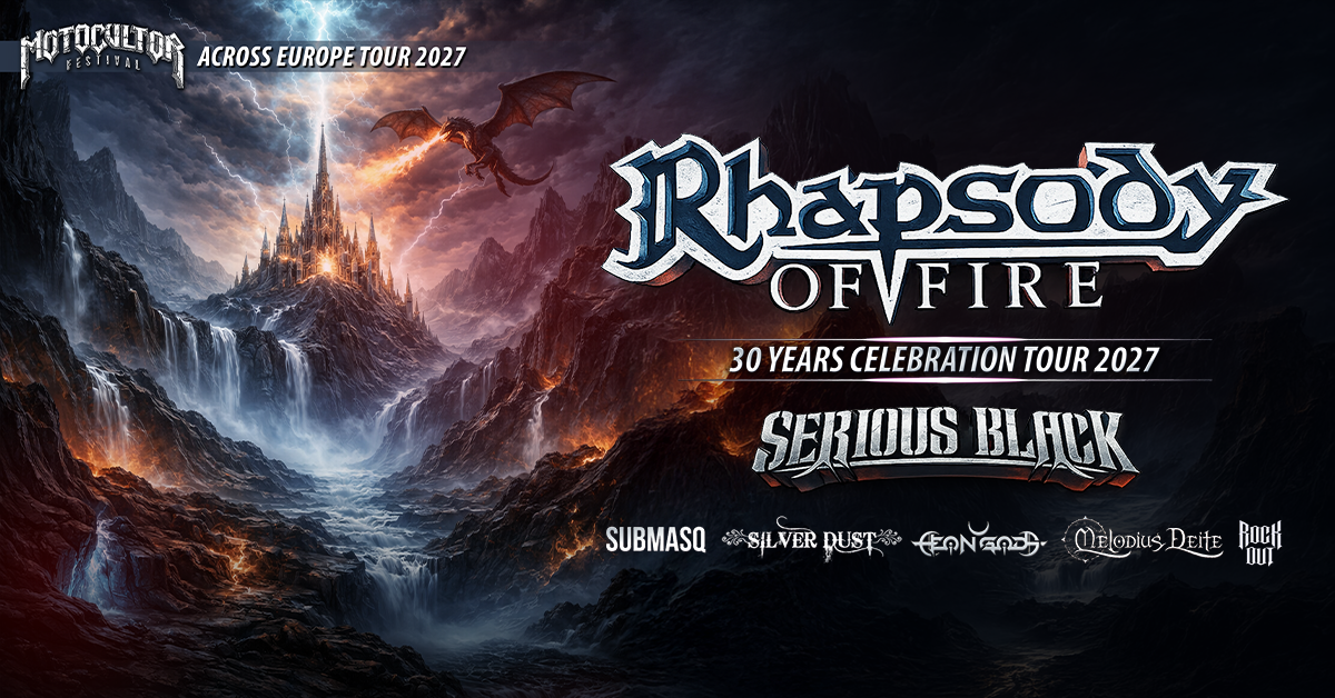 Rhapsody Of Fire + Serious Black + Silver Dust + Aeon Gods + Melodius Deite Rhapsody Of Fire + Serious Black + Silver Dust + Aeon Gods + Melodius Deite