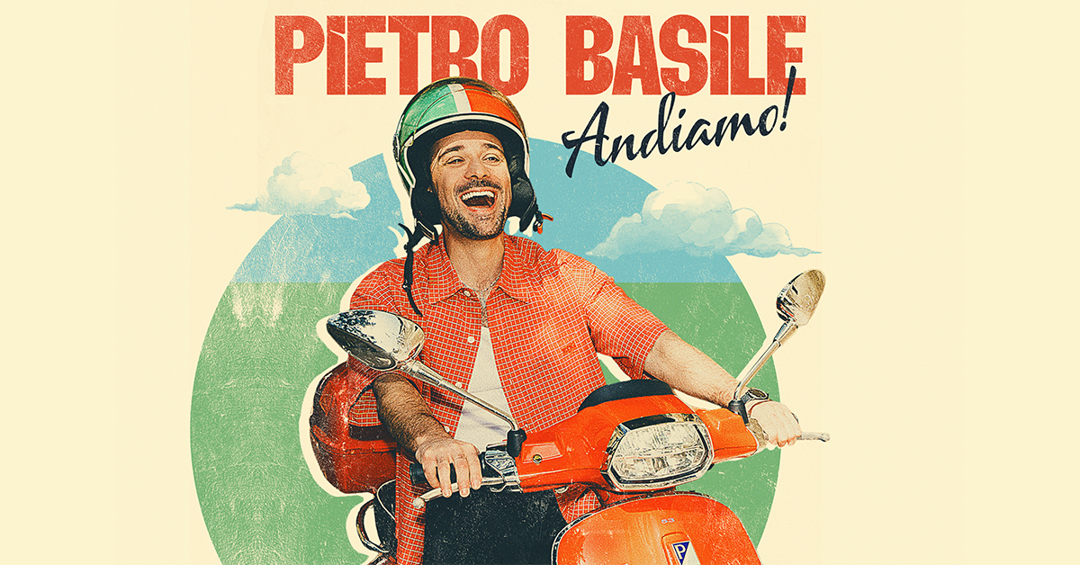 Pietro Basile - Andiamo Tour 2027 / Tickets only & CD + Tickets | im Artistshop
