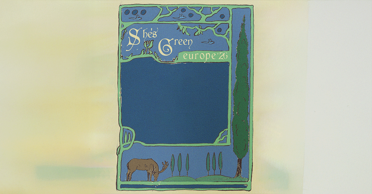 she's green she's green