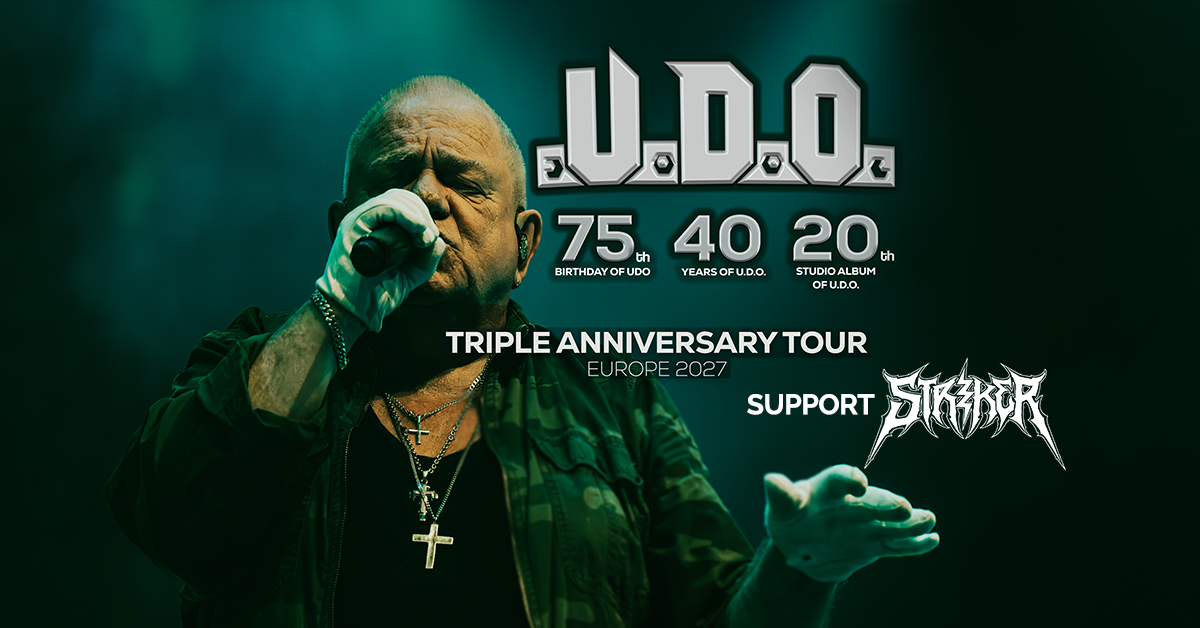 U.D.O. - Triple Anniversary Tour 2027