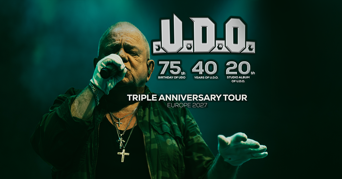 U.D.O. - Triple Anniversary Tour 2027